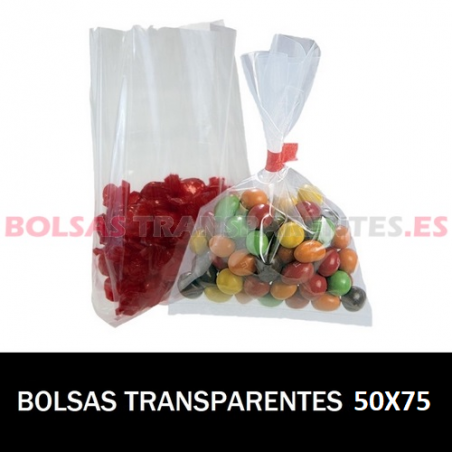 BOLSA POLIETILENO SIN CIERRE 50X70