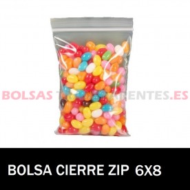 BOLSA POLIEITLENO AUTOCIERRE 6X8