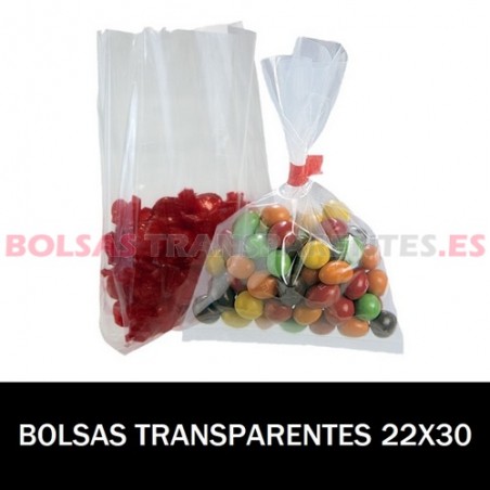 BOLSA POLIETILENO SIN CIERRE 20X30