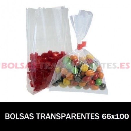 BOLSA POLIETILENO SIN CIERRE 66X100