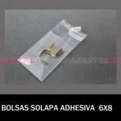 bolsa con solapa