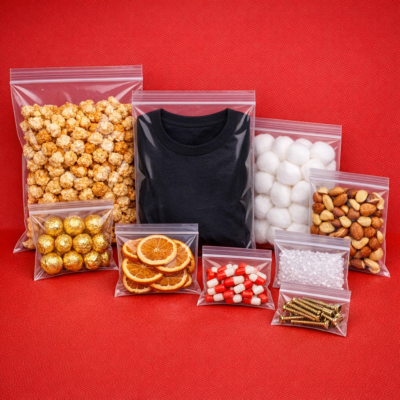 Bolsa con cierre zip