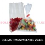 BOLSAS TRANSPARENTES 27X35